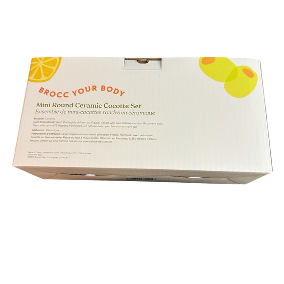 Brocc your body mini ceramic cocotte set - Picture 4 of 8